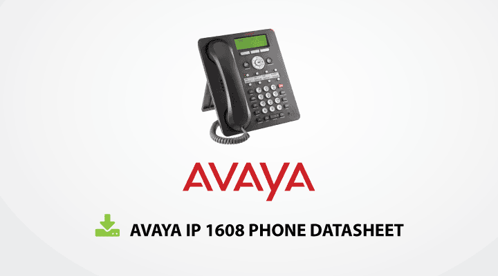 Avaya IP 1608 Phone Datasheet