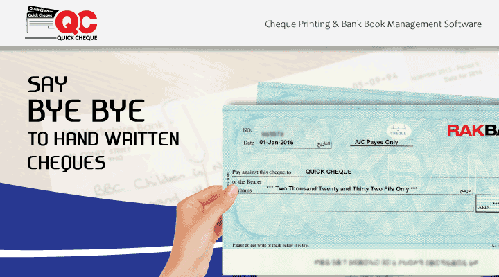 Quick Cheque Printing & Bank Book Management Software