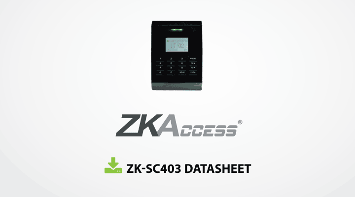 ZK-SC403 Datasheet