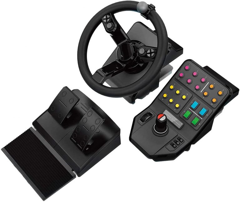 Logitech G Saitek Farm Heavy Equipment Bundle Simulation Wheel 