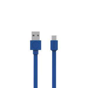 Allocacoc USBcable microUSB Basic; BLUE
