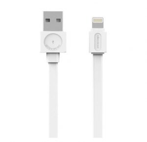 Allocacoc USBcable Lightning Basic; WHITE