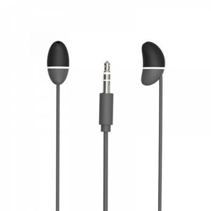 Allocacoc earBeans Bass AUX; GREY with MIC