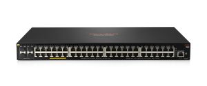 HP JL557A Aruba 2930F 48G PoE+ 4SFP - Switch - L3 - Managed - 48 x 10/100/1000 (PoE+) + 4 x Gigabit SFP (uplink) - Rack-mountable - PoE+ (740 W)
