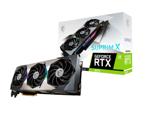 Best gaming graphics card RTX 3070 SUPRIM X 8G in bahrain at Nexcel