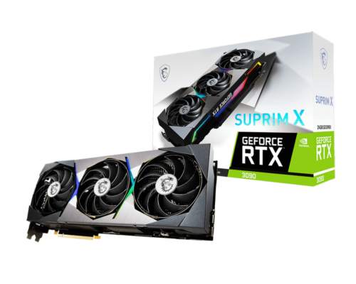 Best gaming graphics card RTX 3090 Suprim X 24G in bahrain at Nexcel