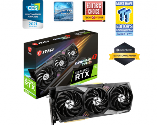 Best gaming graphics card RTX 3080 GAMING X TRIO 10G in bahrain at Nexcel