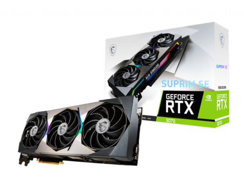 Best gaming graphics card RTX 3070 SUPRIM SE 8G in bahrain at Nexcel