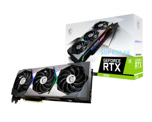 Best gaming graphics card RTX 3080 SUPRIM SE 10G in bahrain at Nexcel