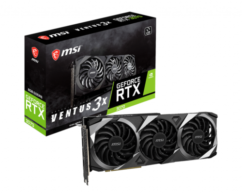 Best gaming graphics card RTX 3070 VENTUS 3X in bahrain at Nexcel