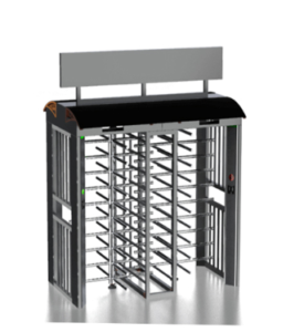 A full height security barrier JDFHT-9 security solution in Bahrain