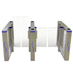 A speed turnstile security barrier JDSG-21 in Bahrain for Office security and employee authenticity