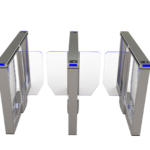 A swinging security barrier optical turnstile in Bahrain JDBZ-24