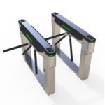 A black color tripod security barrier turnstile solution in Bahrain