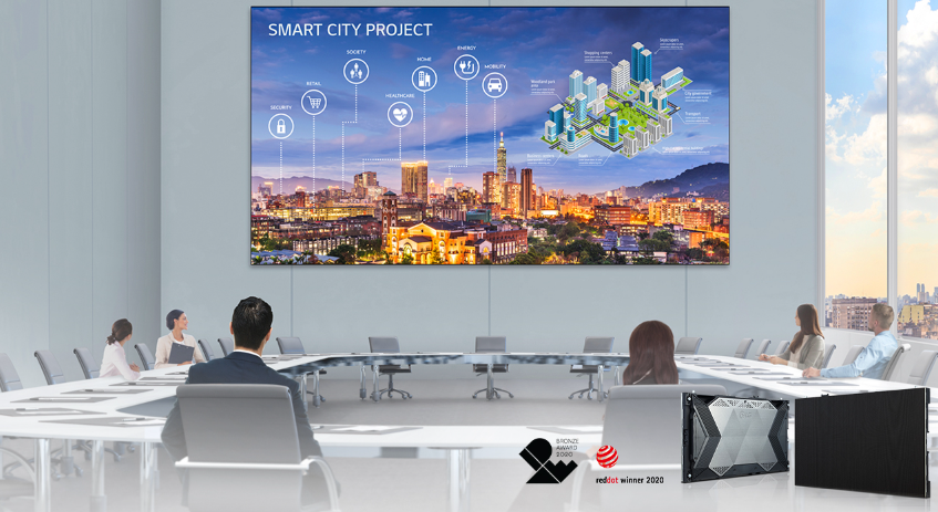 An LED bloc solutions which can attach with bloc in simple way to extend LED Screen size in Bahrain